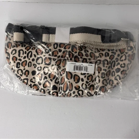 NEW BRIGHTON Wild Cat Leopard Crossbody Belt Bag Fanny Back Casual Sporty - Picture 2 of 6